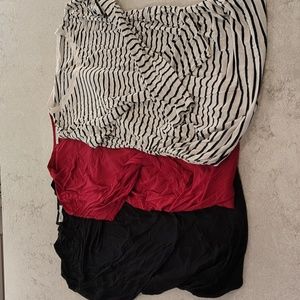 Maternity long sleeve v-neck stretch shirts, Medium